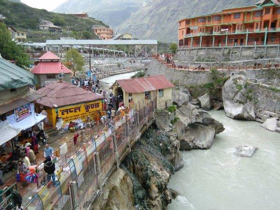 Where A River, Hot Spring and Holiest Dham Meet