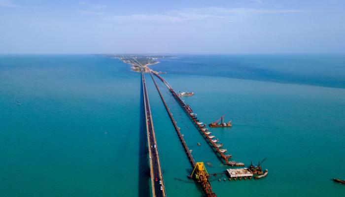 Iconic Pamban Bridge